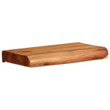 vidaXL Wandschappen 2 st 30x20x3,5 cm massief acaciahout