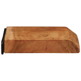 vidaXL Wandschappen 2 st 30x20x3,5 cm massief acaciahout