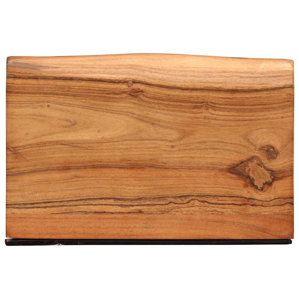 vidaXL Wandschappen 2 st 30x20x3,5 cm massief acaciahout