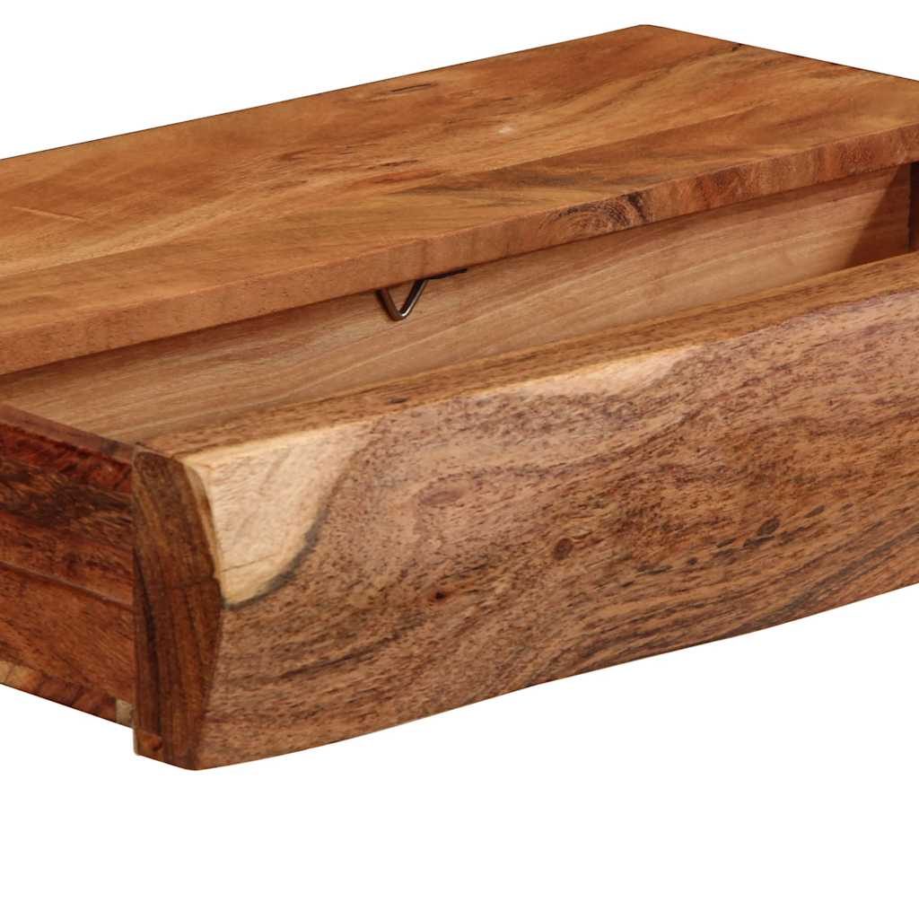 vidaXL Wandschappen 2 st 30x17x8 cm massief acaciahout