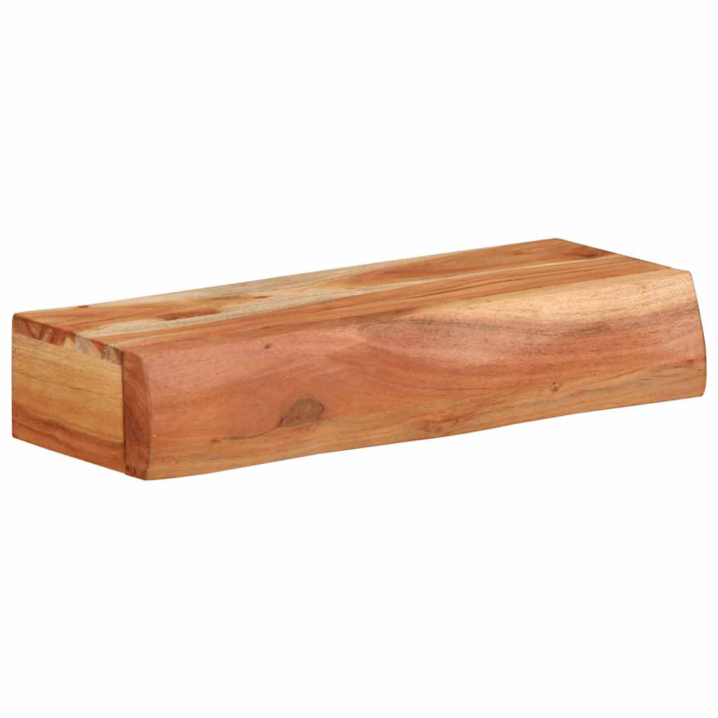 vidaXL Wandschappen 2 st 30x17x8 cm massief acaciahout
