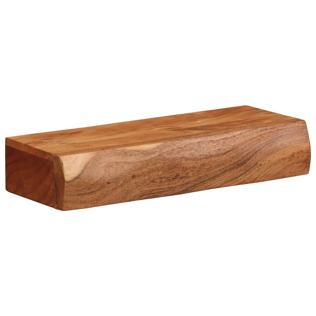 vidaXL Wandschappen 2 st 30x17x8 cm massief acaciahout