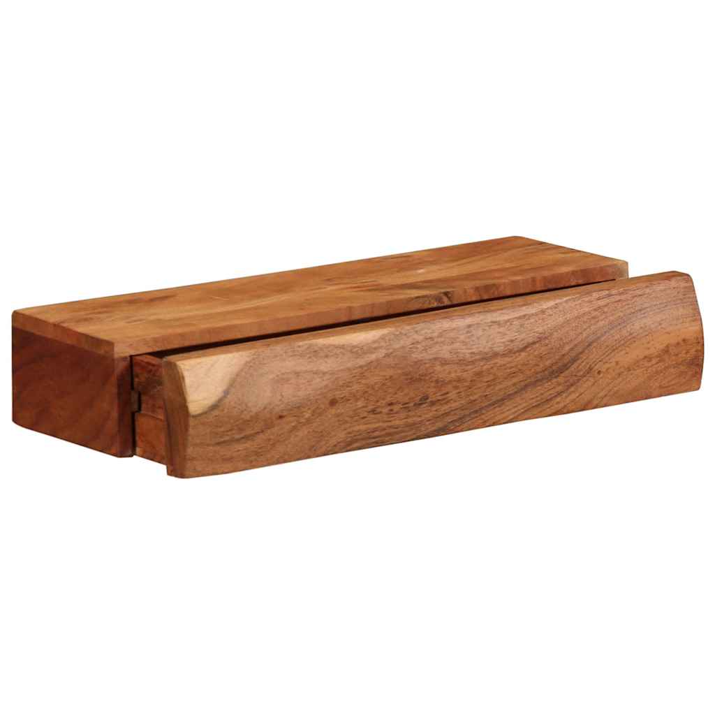 vidaXL Wandschappen 2 st 30x17x8 cm massief acaciahout