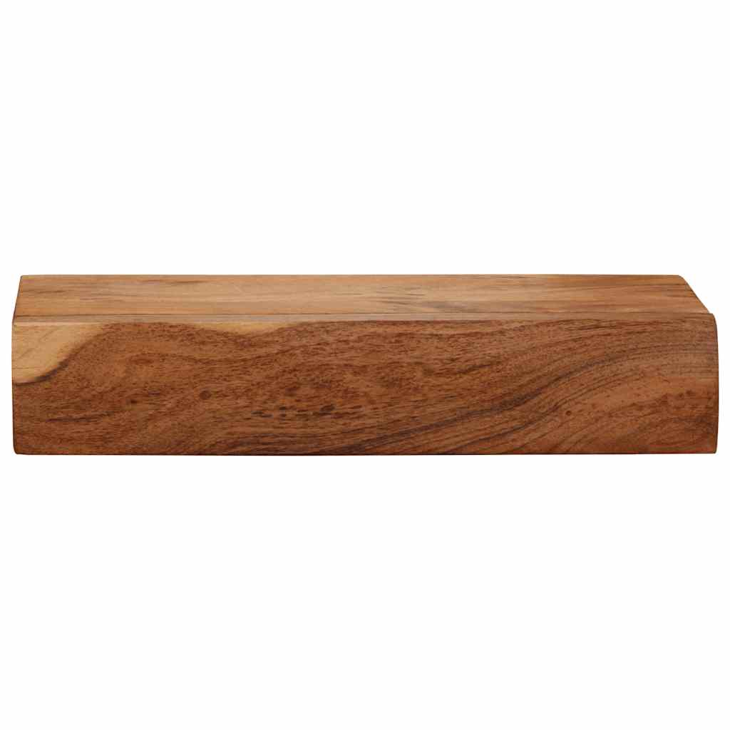 vidaXL Wandschappen 2 st 30x17x8 cm massief acaciahout