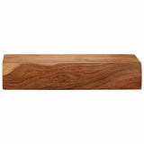 vidaXL Wandschappen 2 st 30x17x8 cm massief acaciahout