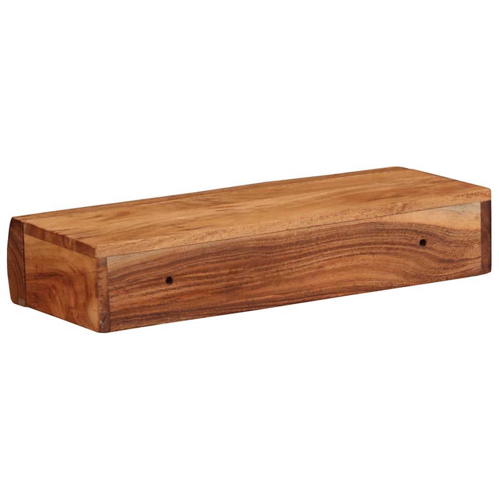 vidaXL Wandschappen 2 st 30x17x8 cm massief acaciahout