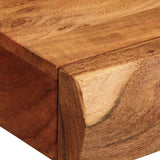 vidaXL Wandschappen 2 st 30x17x8 cm massief acaciahout