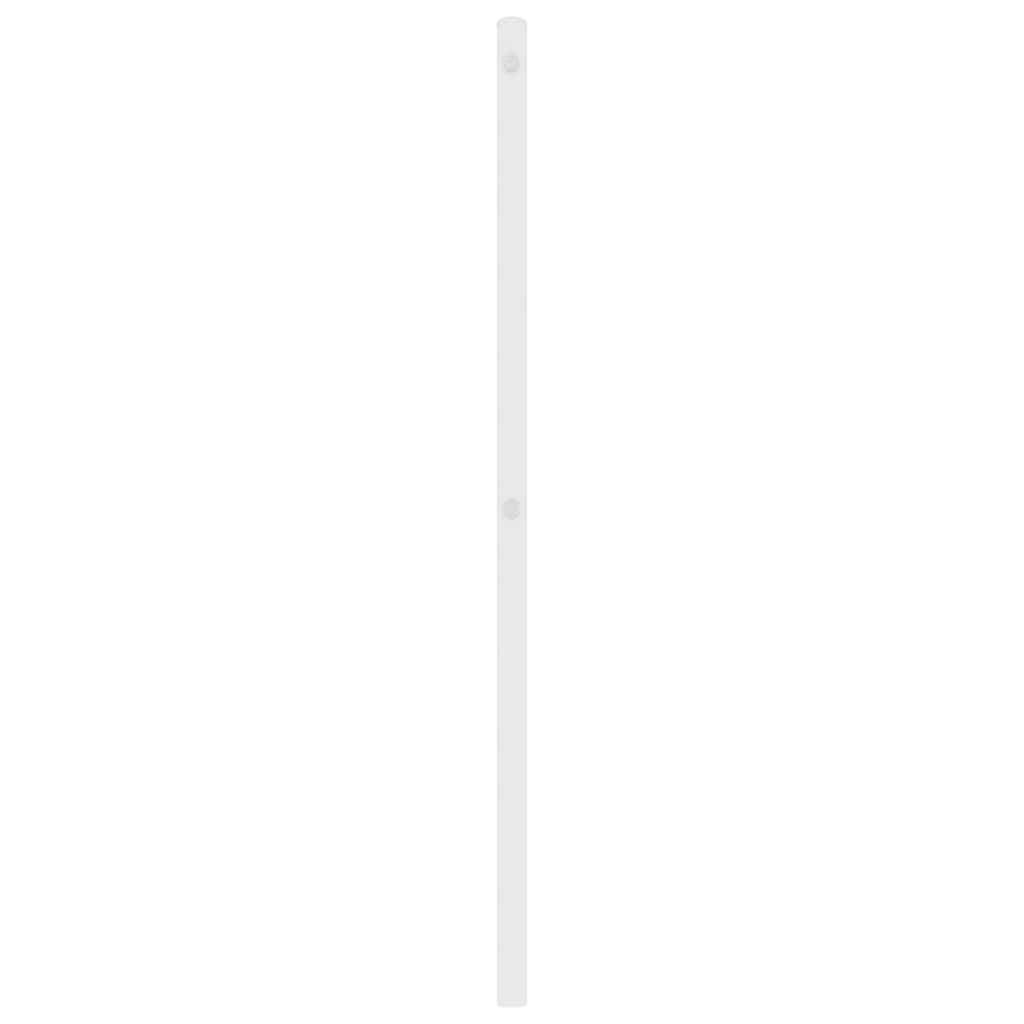 vidaXL Vervangend hoofdbord 75 cm metaal zwart