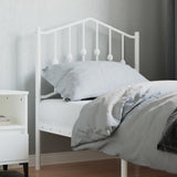 vidaXL Replacement Headboard 90 cm Metal Black