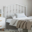 vidaXL Replacement Headboard 90 cm Metal Black