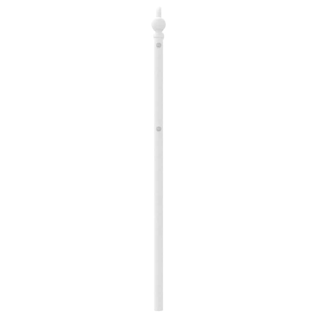 vidaXL Replacement Headboard 90 cm Metal Black