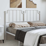 vidaXL Replacement Headboard 90 cm Metal Black