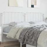 vidaXL Replacement Headboard 90 cm Metal Black