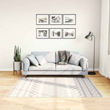 vidaXL Vloerkleed wasbaar anti-slip 80x150 cm meerkleurig