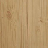 vidaXL Chest of Drawers FLORO Solid Pine Wash Brown
