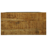 vidaXL Boekenkast 70 x 35 x 110 cm Massief mangohout