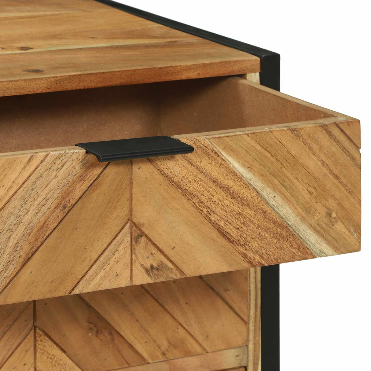 vidaXL Sideboard 100 x 30 x 75 cm Solid Acacia Wood