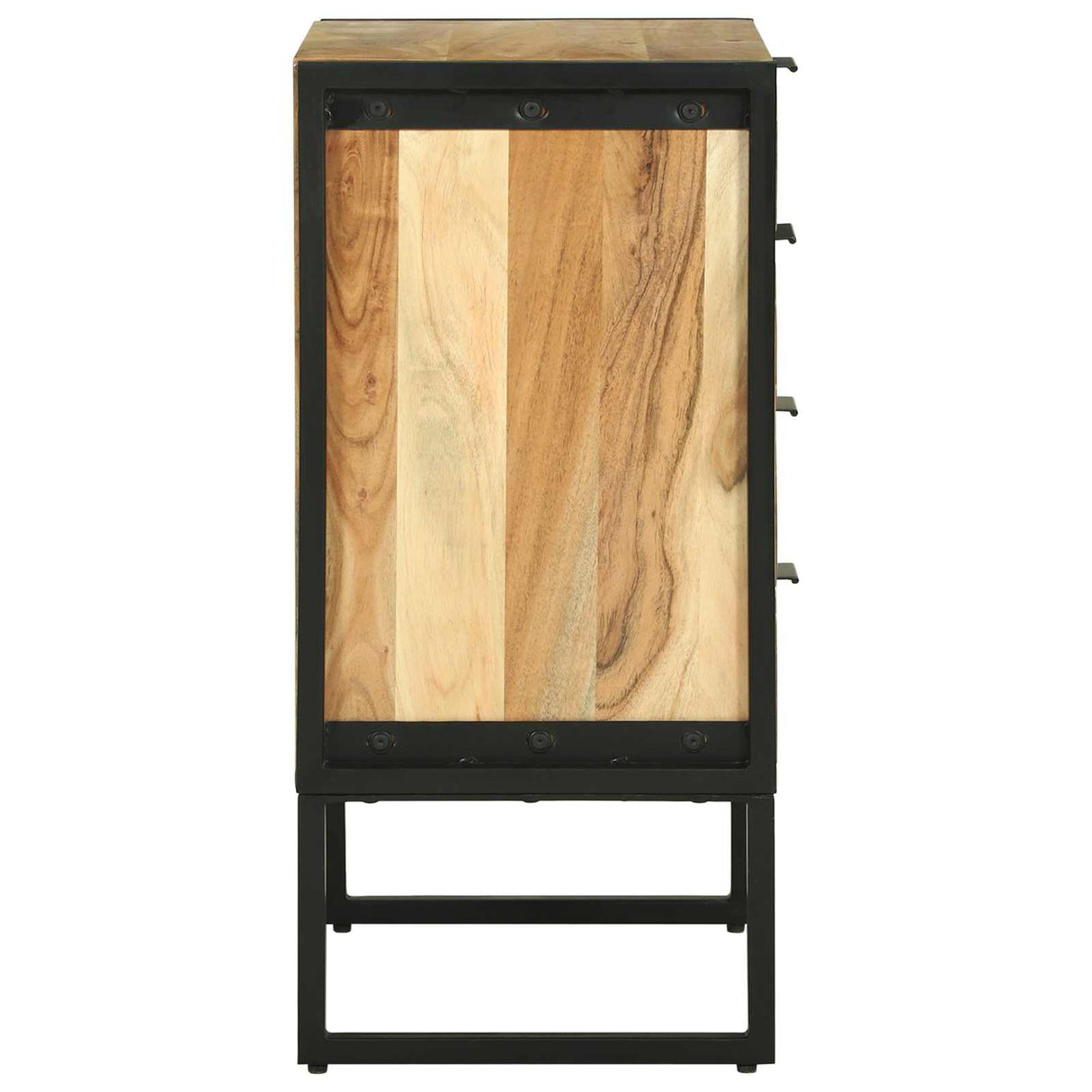 vidaXL Sideboard 100 x 30 x 75 cm Solid Acacia Wood