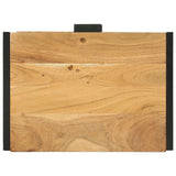 vidaXL Sideboard 100 x 30 x 75 cm Solid Acacia Wood