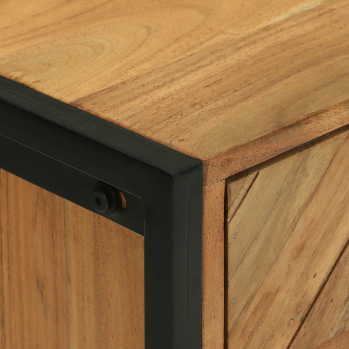 vidaXL Sideboard 100 x 30 x 75 cm Solid Acacia Wood