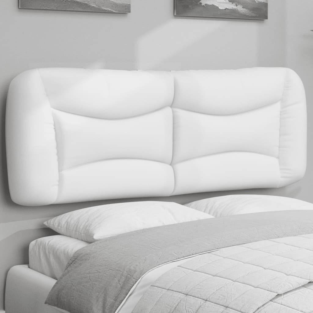 vidaXL Hoofdbordkussen "Hvar" 80 cm kunstleer zwart