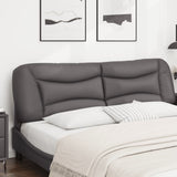 vidaXL Hoofdbordkussen "Hvar" 80 cm kunstleer zwart