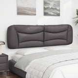 vidaXL Hoofdbordkussen "Hvar" 80 cm kunstleer zwart