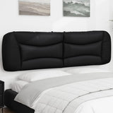 vidaXL Headboard Cushion "Hvar" Black 100 cm Faux Leather