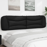 vidaXL Hoofdbordkussen "Hvar" 80 cm kunstleer zwart