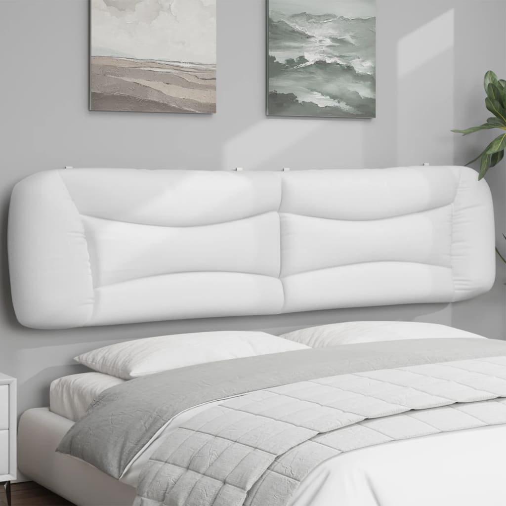 vidaXL Hoofdbordkussen "Hvar" 80 cm kunstleer zwart