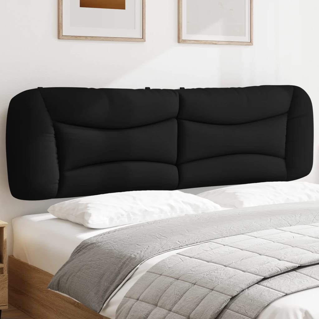 vidaXL Headboard Cushion "Hvar" Black 100 cm Faux Leather
