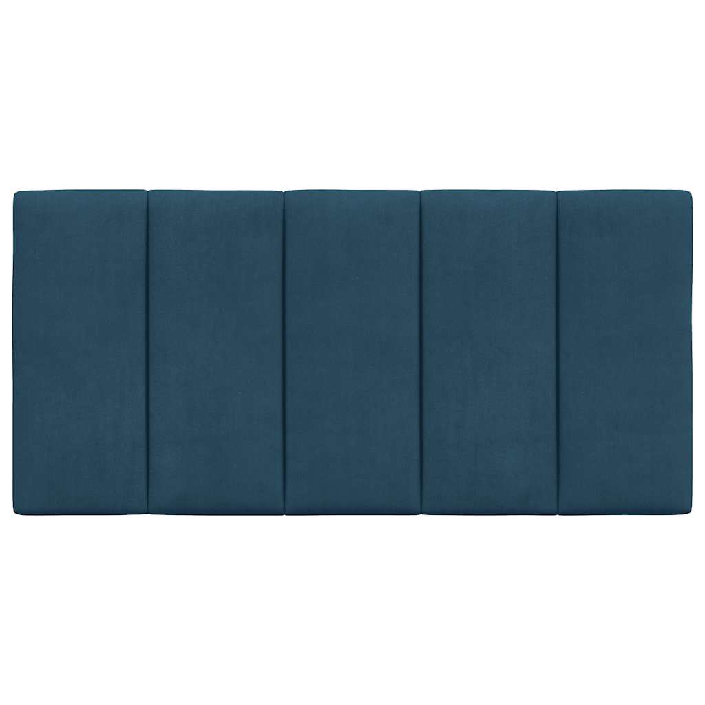 vidaXL Hoofdbordkussen "Hanko" 80 cm fluweel lichtgrijs