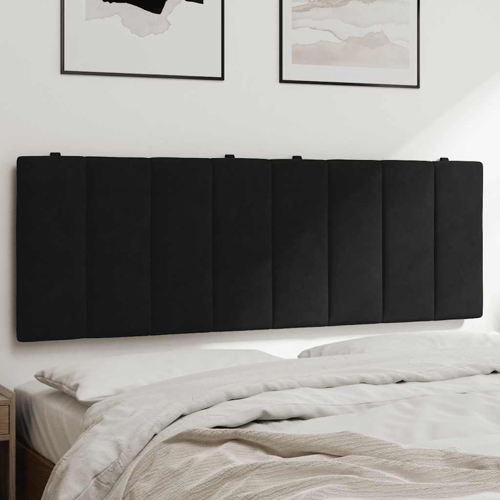 vidaXL Hoofdbordkussen "Hanko" 80 cm fluweel lichtgrijs