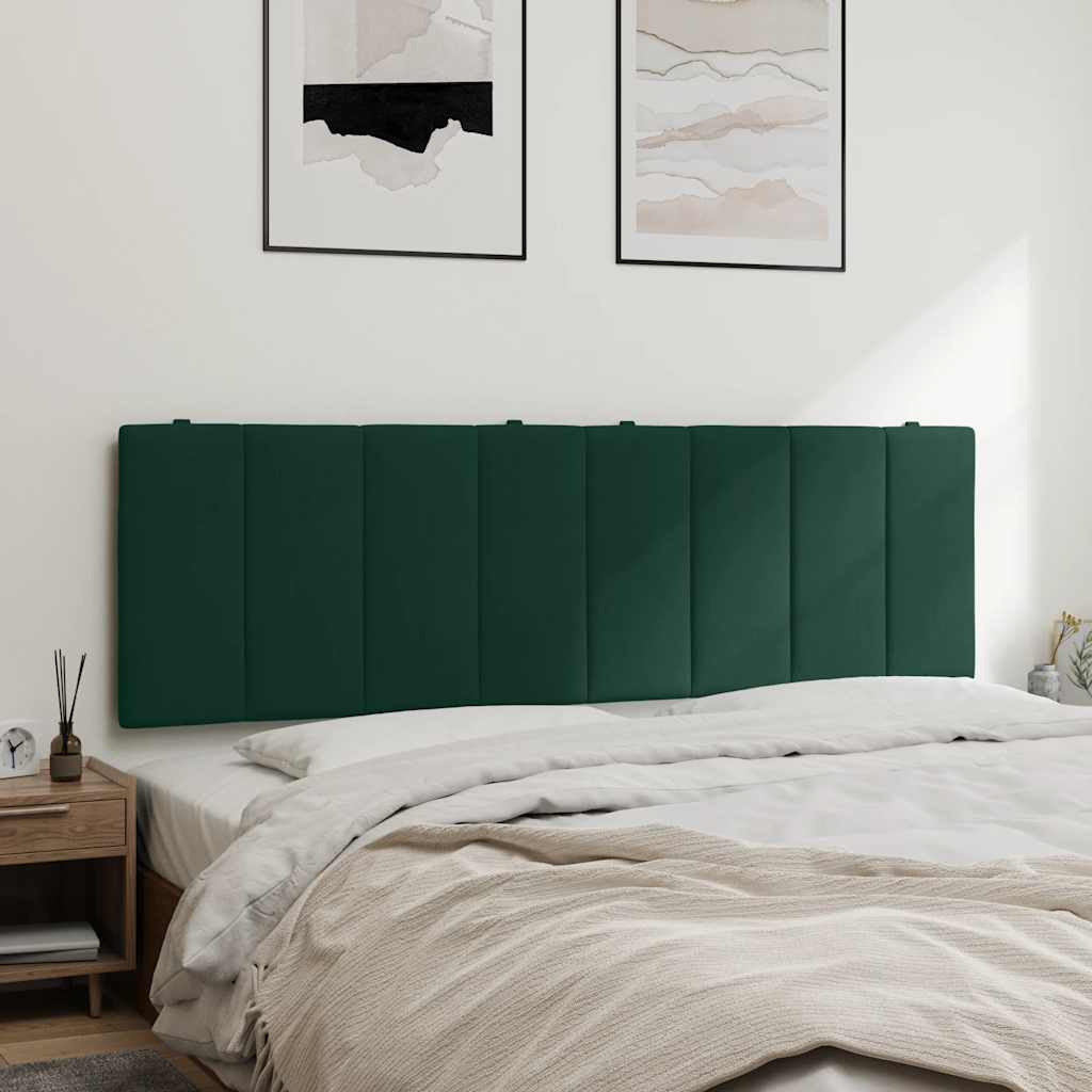 vidaXL Hoofdbordkussen "Hanko" 80 cm fluweel lichtgrijs