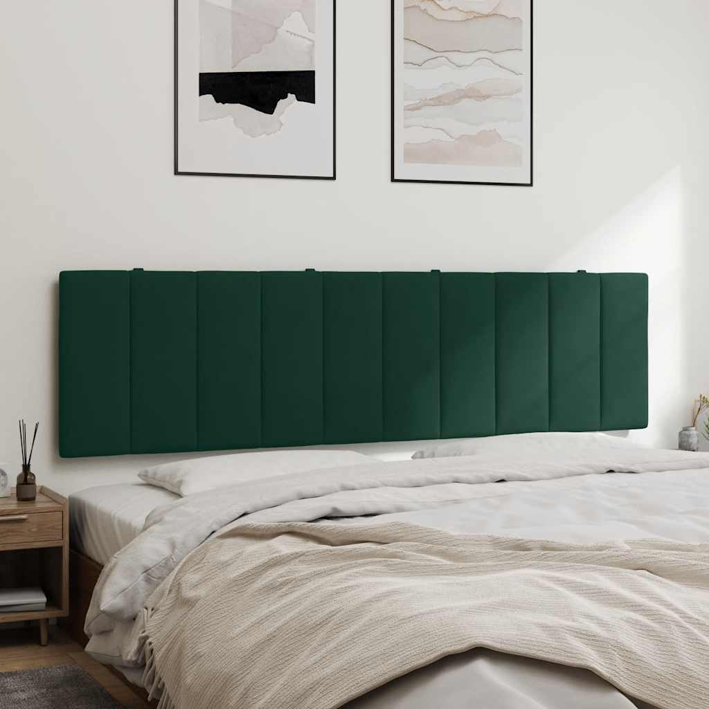 vidaXL Hoofdbordkussen "Hanko" 80 cm fluweel lichtgrijs