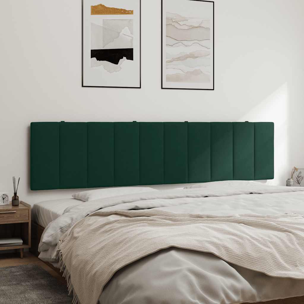 vidaXL Hoofdbordkussen "Hanko" 80 cm fluweel lichtgrijs