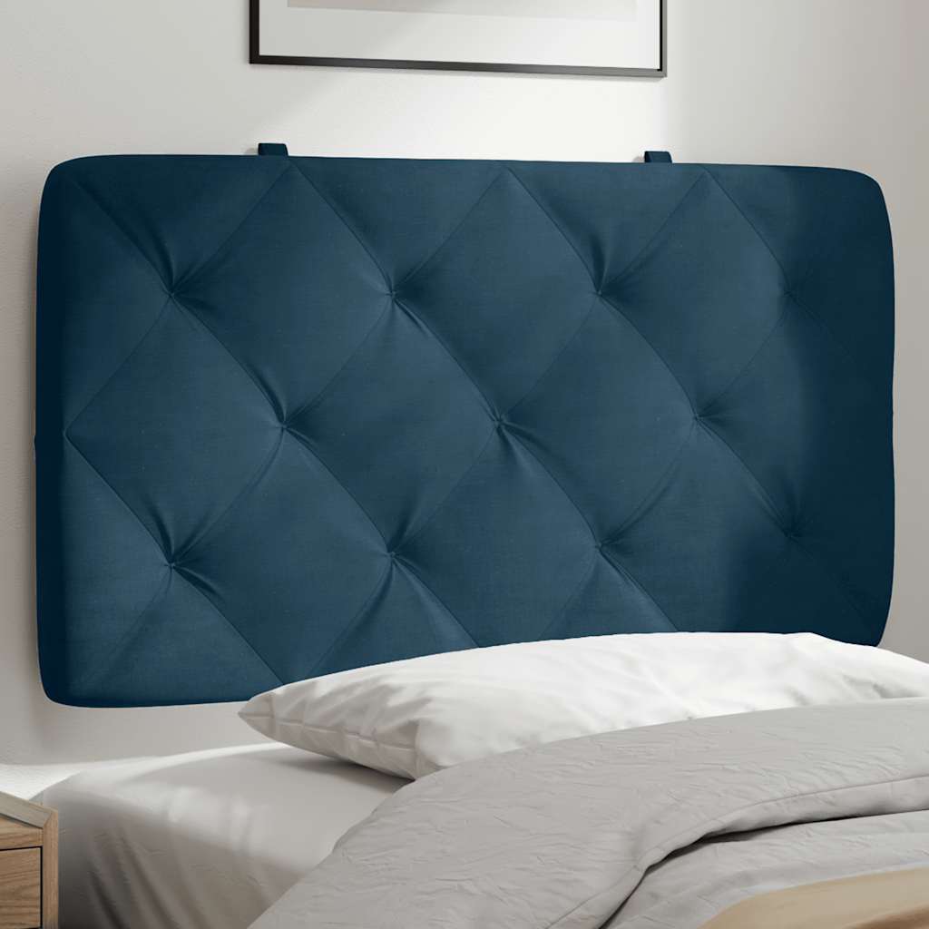 vidaXL Hoofdbordkussen 80 cm fluweel lichtgrijs