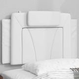 vidaXL Hoofdbordkussen "Viana" 80 cm kunstleer zwart