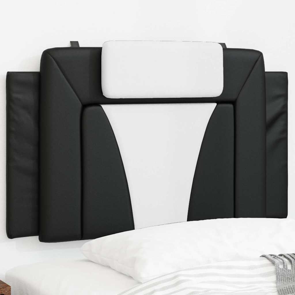 vidaXL Hoofdbordkussen "Viana" 80 cm kunstleer zwart