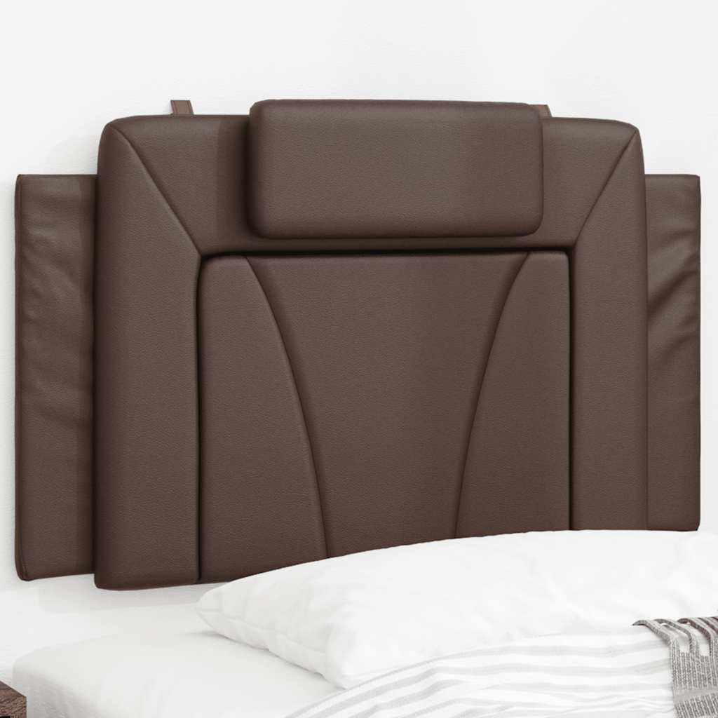 vidaXL Hoofdbordkussen "Viana" 80 cm kunstleer zwart