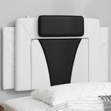 vidaXL Hoofdbordkussen "Viana" 80 cm kunstleer zwart