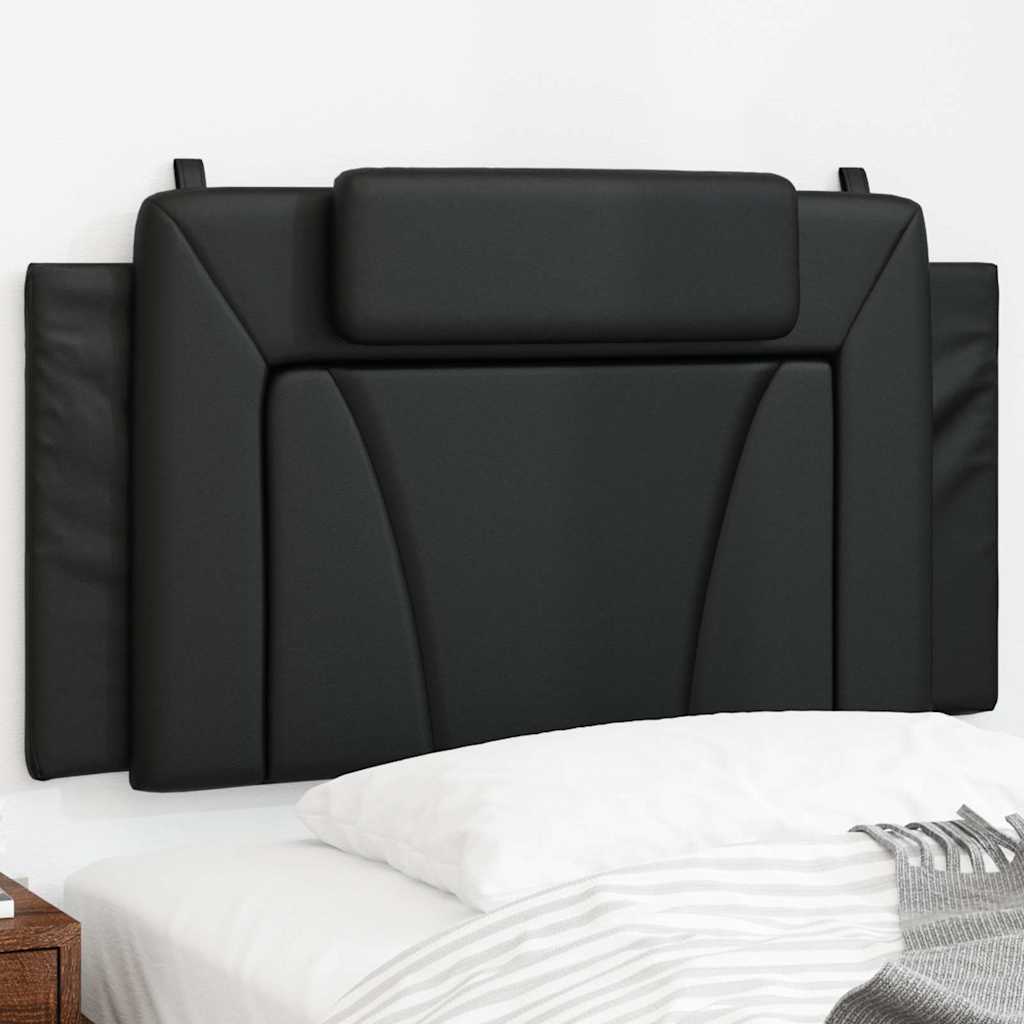 vidaXL Hoofdbordkussen "Viana" 80 cm kunstleer zwart