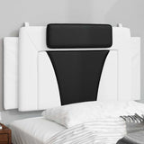 vidaXL Hoofdbordkussen "Viana" 80 cm kunstleer zwart