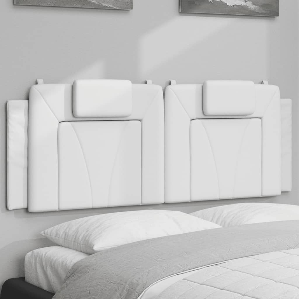 vidaXL Hoofdbordkussen "Viana" 80 cm kunstleer zwart
