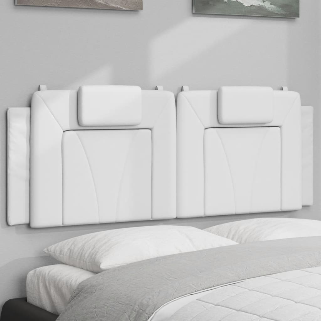vidaXL Hoofdbordkussen "Viana" 80 cm kunstleer zwart