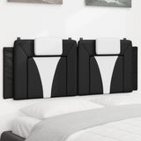 vidaXL Hoofdbordkussen "Viana" 80 cm kunstleer zwart