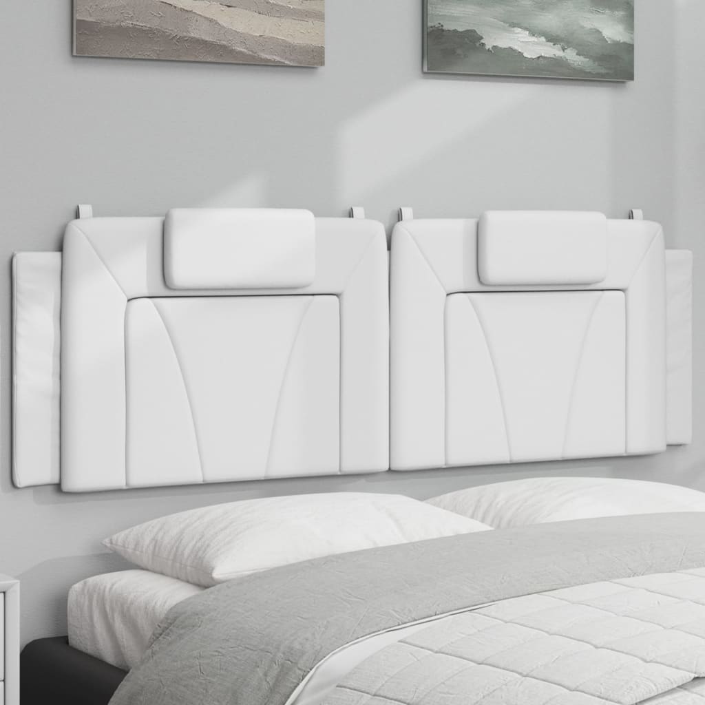 vidaXL Hoofdbordkussen "Viana" 80 cm kunstleer zwart