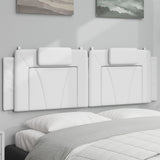 vidaXL Hoofdbordkussen "Viana" 80 cm kunstleer zwart