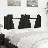 vidaXL Hoofdbordkussen "Viana" 80 cm kunstleer zwart