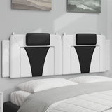 vidaXL Hoofdbordkussen "Viana" 80 cm kunstleer zwart
